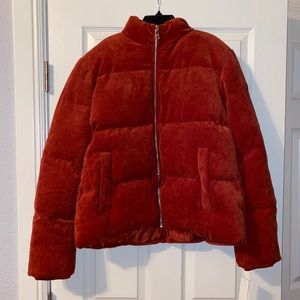 Vigoss Corduroy Puffer Jacket